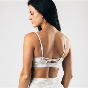 Alphalete Camo  Surface Bra sports bra